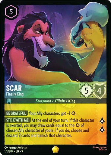 Scar (Cold Foil) - Con T de Tlacuache - Ravensburger