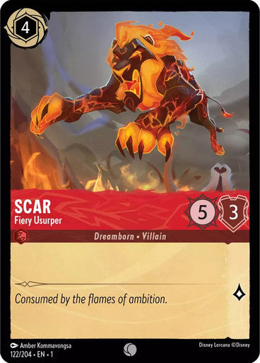 Scar - Fiery Usurper ( Non-foil )