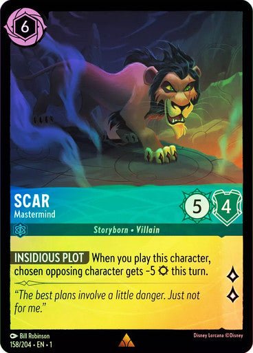 Scar - Mastermind ( Cold Foil ) - Con T de Tlacuache - Ravensburger