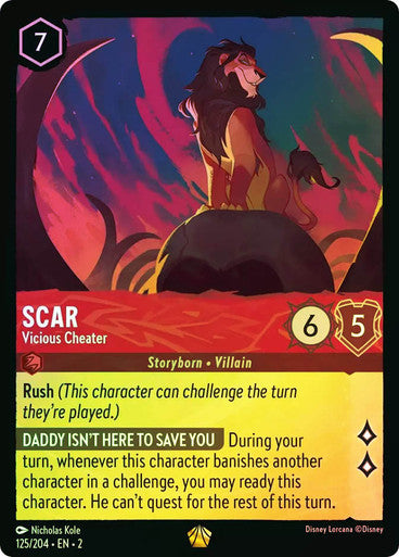 Scar - Vicious Cheater (Cold Foil)