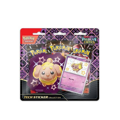 Scarlet & Violet Paldean Fates Greavard (3 Booster) Blister | Pokemon TCG - Con T de Tlacuache - Pokemon