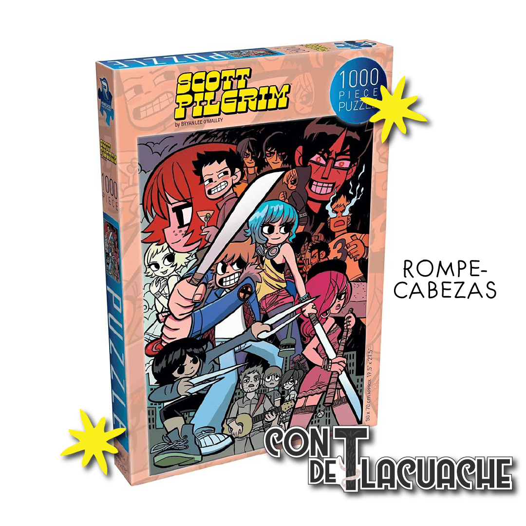Scott Pilgrim 4 Rompecabezas (1000 Piezas) | Renegade Games - Con T de Tlacuache - Renegade Games