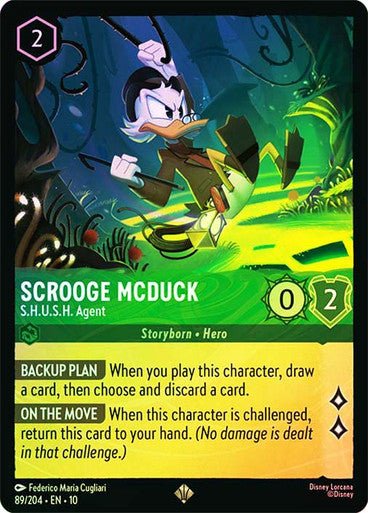 Scrooge McDuck (Cold Foil) - Con T de Tlacuache - Ravensburger