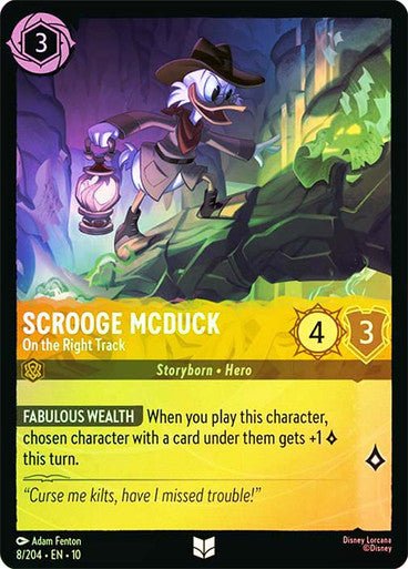 Scrooge McDuck (Cold Foil) - Con T de Tlacuache - Ravensburger