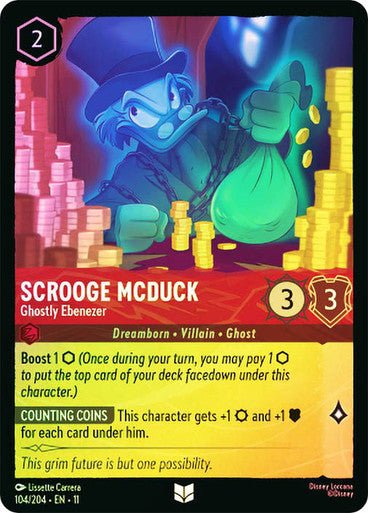 Scrooge McDuck (Cold Foil) | Ravensburger - Con T de Tlacuache - Ravensburger