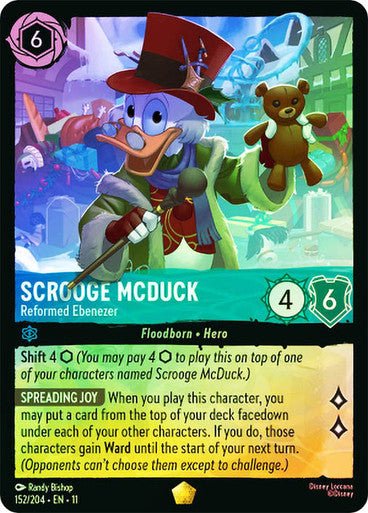 Scrooge McDuck (Cold Foil) | Ravensburger - Con T de Tlacuache - Ravensburger