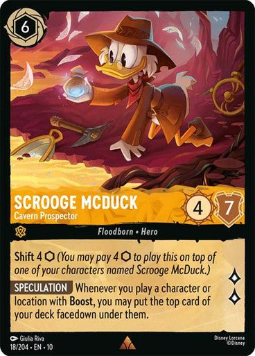 Scrooge McDuck (Non - foil) - Con T de Tlacuache - Ravensburger