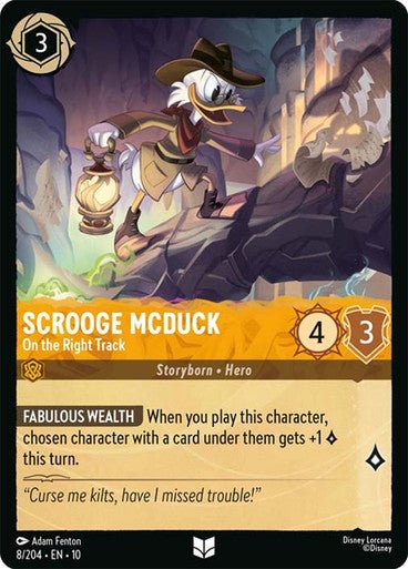 Scrooge McDuck (Non - foil) - Con T de Tlacuache - Ravensburger