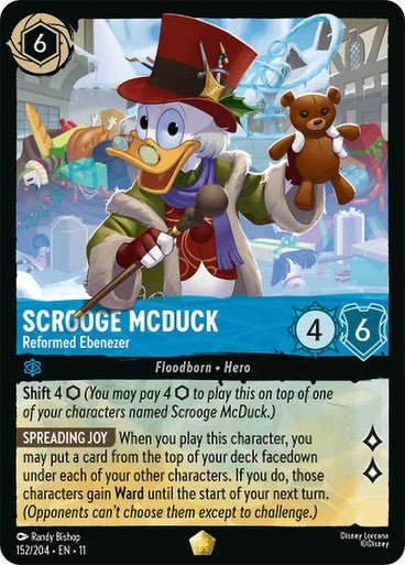 Scrooge McDuck (Non - foil) | Ravensburger - Con T de Tlacuache - Ravensburger