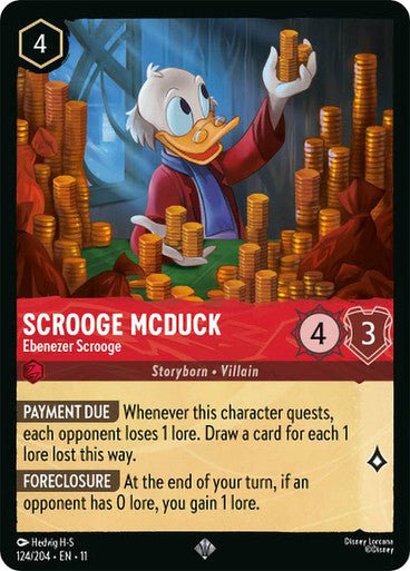 Scrooge McDuck (Non - foil) | Ravensburger - Con T de Tlacuache - Ravensburger