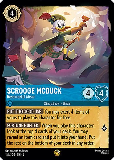 Scrooge McDuck - Resourceful Miser (Non - foil) - Con T de Tlacuache - Ravensburger