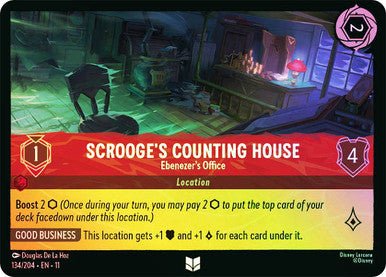Scrooge's Counting House (Cold Foil) | Ravensburger - Con T de Tlacuache - Ravensburger