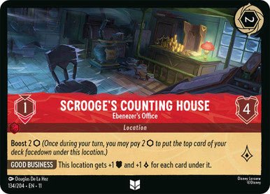Scrooge's Counting House (Non - foil) | Ravensburger - Con T de Tlacuache - Ravensburger