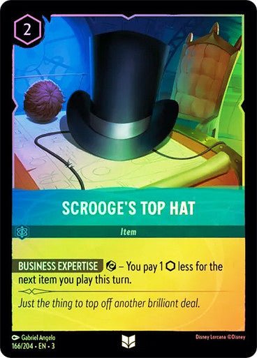 Scrooge's Top Hat (Cold Foil) - Con T de Tlacuache - Ravensburger