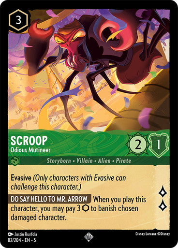 Scroop - Odious Mutineer (Non-foil )