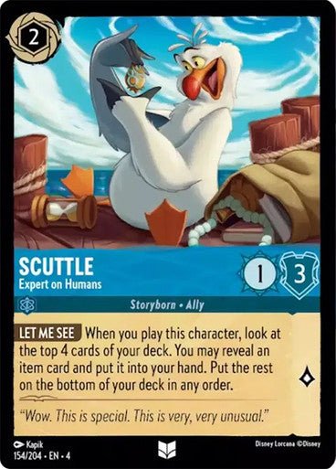 Scuttle - Expert on Humans ( Non - foil ) | Ravesburger - Con T de Tlacuache - Ravensburger