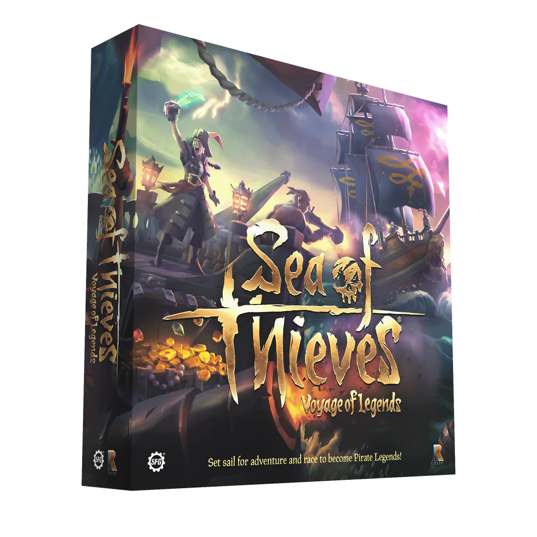 Sea of Thieves Voyage of Legends Board Game | Steamforged