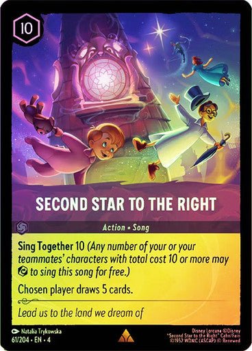 Second Star to the Right ( Cold Foil ) | Ravesburger - Con T de Tlacuache - Ravensburger