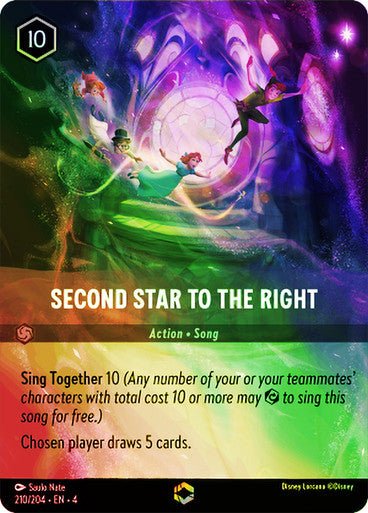 Second Star to the Right ( Inkwash Foil ) | Ravesburger - Con T de Tlacuache - Ravensburger