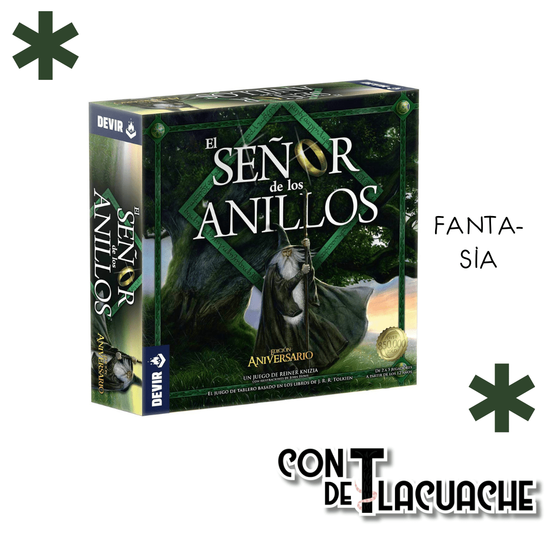 Señor de los Anillos Edición Aniversario | Devir - Con T de Tlacuache - Con T de Tlacuache