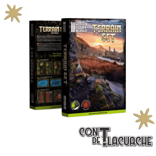 Set de Escenografia Neopreno / Neoprene terrain set | Green Stuff World - Con T de Tlacuache - Green Stuff World