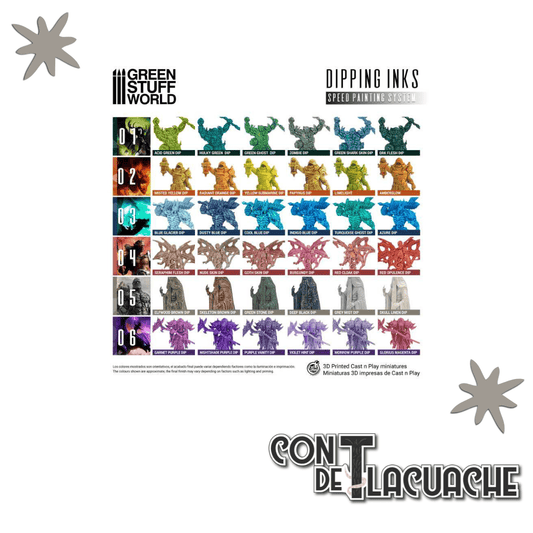 Set de Pintura / Paint Set - Dipping collection 05 (BROWN/STONE) | Green Stuff World - Con T de Tlacuache - Green Stuff World