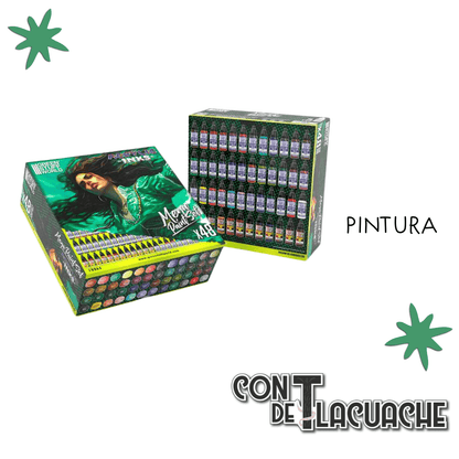 SET PINTURA / Paint Set ACRYLIC DIPPING INKS (Box x48) | Green Stuff World - Con T de Tlacuache - Green Stuff World
