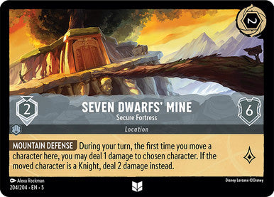 Seven Dwarfs' Mine - Secure Fortress (Non-foil )