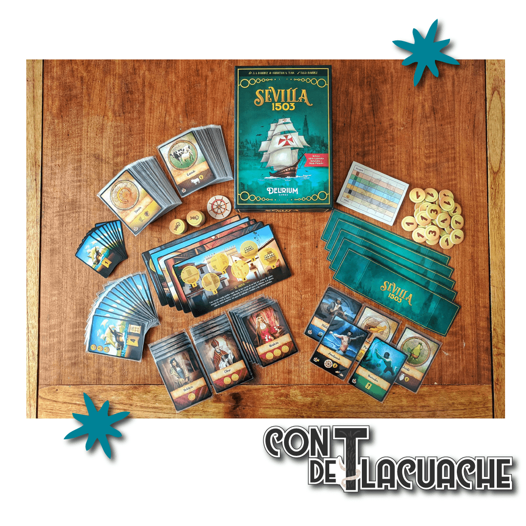Sevilla 1503 | Delirium Games - Con T de Tlacuache - Delirium