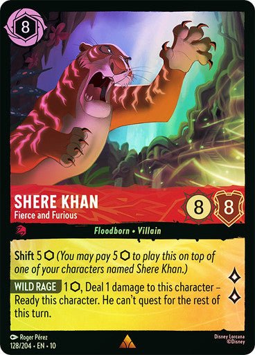 Shere Khan (Cold Foil) - Con T de Tlacuache - Ravensburger