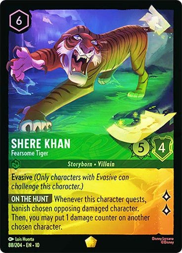 Shere Khan (Cold Foil) - Con T de Tlacuache - Ravensburger
