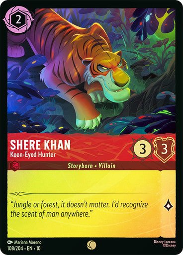 Shere Khan (Cold Foil) - Con T de Tlacuache - Ravensburger