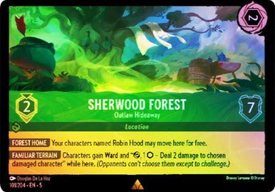 Sherwood Forest - Outlaw Hideaway (Cold Foil ) - Con T de Tlacuache - Ravensburger