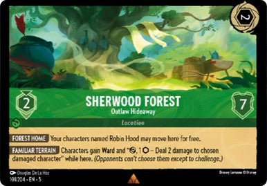 Sherwood Forest - Outlaw Hideaway (Non - foil ) - Con T de Tlacuache - Ravensburger