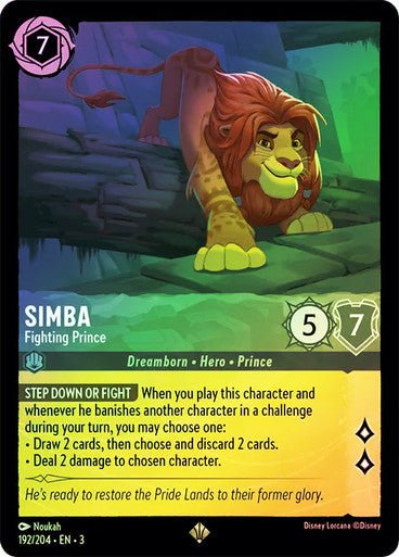 Simba - Fighting Prince (Cold Foil) - Con T de Tlacuache - Ravensburger