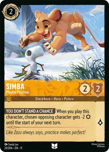 Simba (Non - foil) | Ravensburger - Con T de Tlacuache - Ravensburger