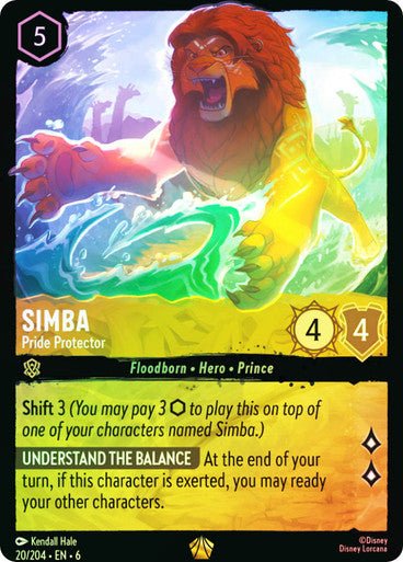 Simba - Pride Protector ( Cold Foil ) - Con T de Tlacuache - Ravensburger