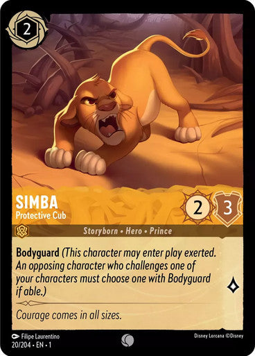 Simba - Protective Cub ( Non-foil )