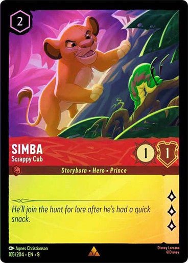 Simba - Scrappy Cub (Cold Foil) - Con T de Tlacuache - Ravensburger