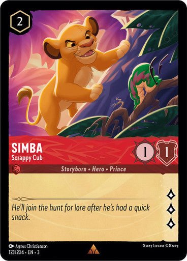 Simba - Scrappy Cub (Non - foil) - Con T de Tlacuache - Ravensburger