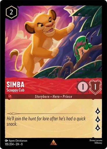 Simba - Scrappy Cub (Non - foil) - Con T de Tlacuache - Ravensburger