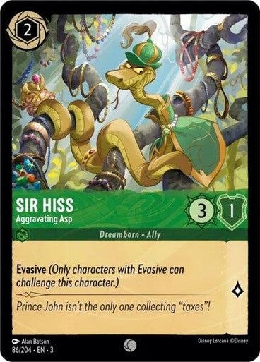 Sir Hiss - Aggravating Asp (Non-foil)