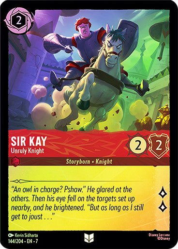 Sir Kay - Unruly Knight (Cold Foil) - Con T de Tlacuache - Ravensburger