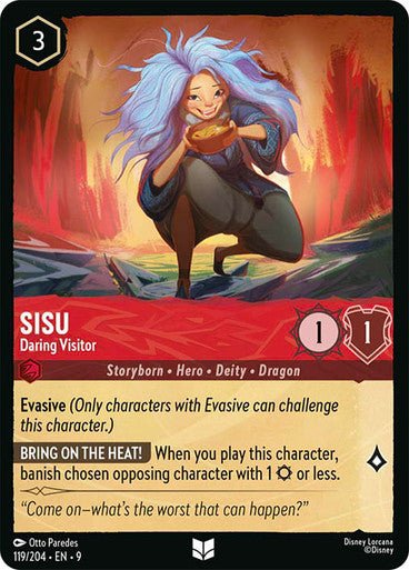 Sisu - Daring Visitor (Non - foil) - Con T de Tlacuache - Ravensburger