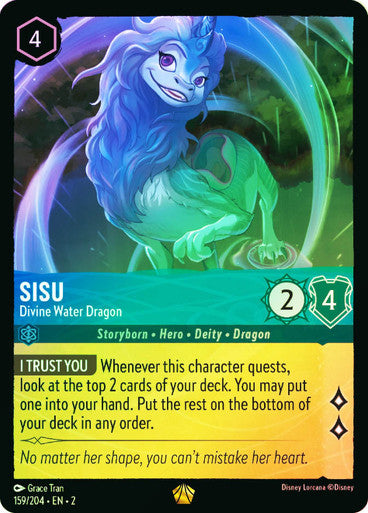 Sisu - Divine Water Dragon (Cold Foil)