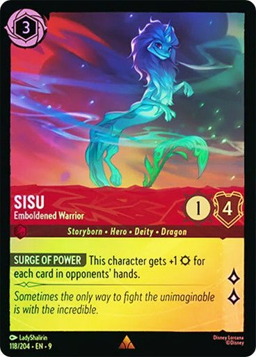 Sisu - Emboldened Warrior (Cold Foil) - Con T de Tlacuache - Ravensburger