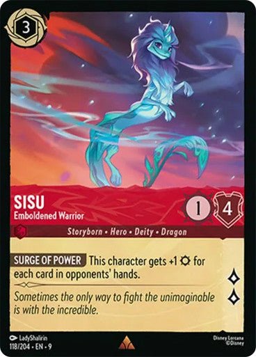 Sisu - Emboldened Warrior (Non - foil) - Con T de Tlacuache - Ravensburger