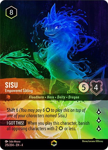 Sisu - Empowered Sibling ( Inkwash Foil ) | Ravesburger - Con T de Tlacuache - Ravensburger