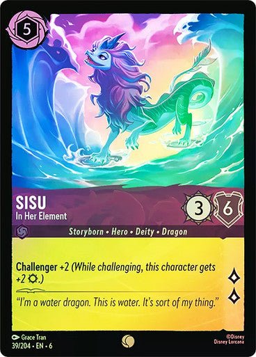 Sisu - In Her Element ( Cold Foil ) - Con T de Tlacuache - Ravensburger