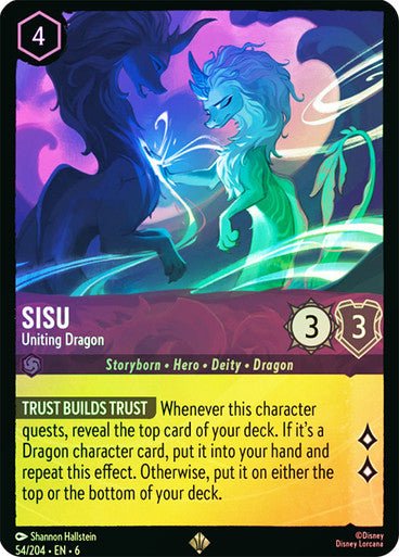 Sisu - Uniting Dragon ( Cold Foil ) - Con T de Tlacuache - Ravensburger